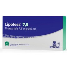 Lipoless Tirzepatida 7.5mg Solucao Injetavel Eticos (Importado)