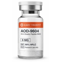 Peptideo AOD-9604 6MG + Agua Bacteriostatica para Queima de Gordura Emagrecimento PepScience