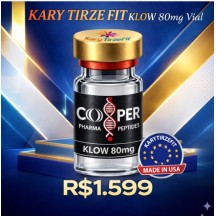 Peptideo KLOW Blend Metabolismo e Energia Cooper 80mg Rejuvenescimento e Reparação