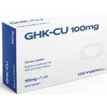 GHK-CU 100mg Oxy Peptídeo Tratamento da Pele Elasticidade Colageno Rejuvenescimento