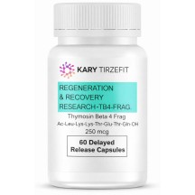 Peptideo TB-500 (17-23) Thimosyn Beta-4 Recuperação Esportiva Lesões e Reparação 250mcg 60 CAPS PepWorld