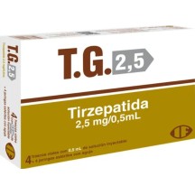 T.G Tirzepatida Indufar 2.5mg Solucao Injetavel (Importada)