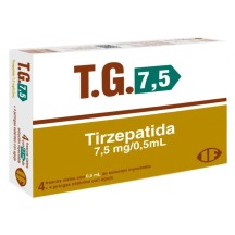 T.G Tirzepatida Indufar 7.5mg Solucao Injetavel (Importada)