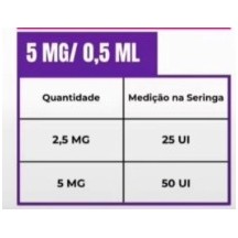 T.G Tirzepatida Indufar 5mg Solucao Injetavel (Importada)