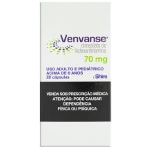 Venvance Dimesilato De Lisdexanfetamina (Juvene) Inibidor da Compulsão Alimentar