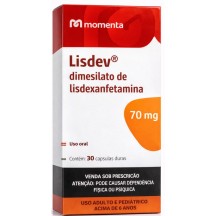 Lisdev Dimesilato De Lisdexanfetamina (Venvance/Juneve) Inibidor da Compulsão Alimentar