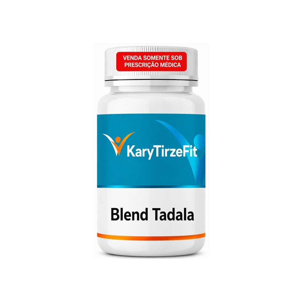 Blend Testosterone Tadalafila Long Jack Aumento da Libido 30 doses 7x1