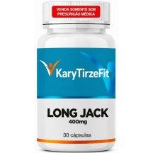 Testosterone Long Jack 400mg Aumento da Libido 30 doses