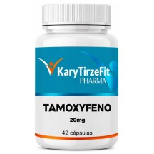 Tamoxifen (Tamoxyfeno) 20mg Antiestrogênico Ciclo Hormonal 42 CAPS