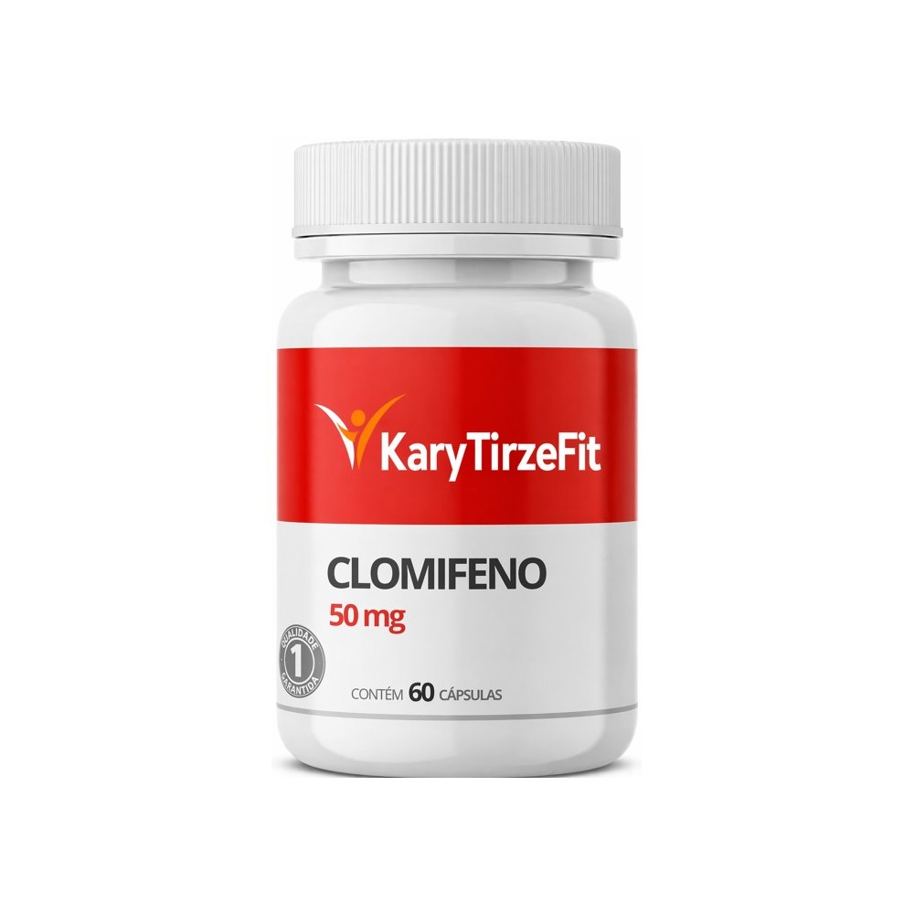 Testosterone Citrato de Clomifeno 50mg Libido Masculina 60 Capsulas