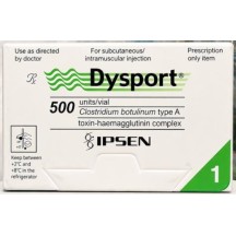 Dysport Toxina Botulinica (Botox) Liofilizada Ipsen 500UI