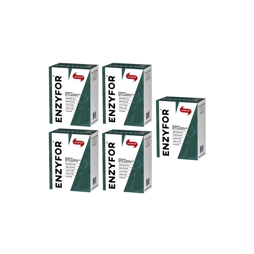 Enzyfor Enzimas Digestivas Soluvel 5x1 Saches
