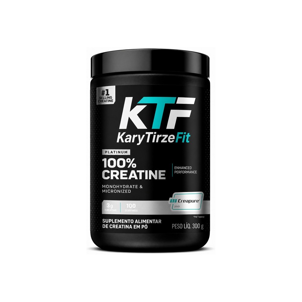 Creatina Premium Pura Importada Micronizada e Monohidratada 300g Muscle Creapure