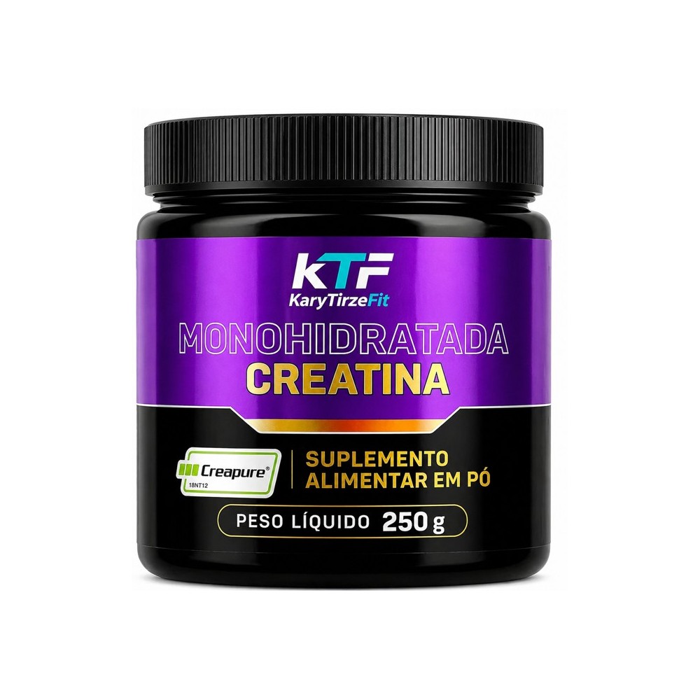 Creatina Premium Pura Importada Monohidratada Creapure 250g Grow
