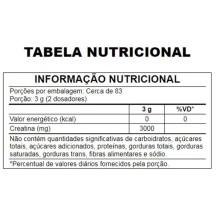 Combo 2x Creatina Premium Pura Importada Monohidratada Performance e Resistencia 250g com selo Nutricost