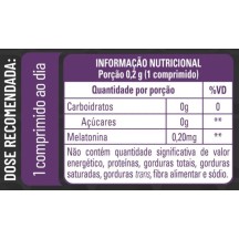 Melatonina em Capsulas Sabor Laranja 90 caps