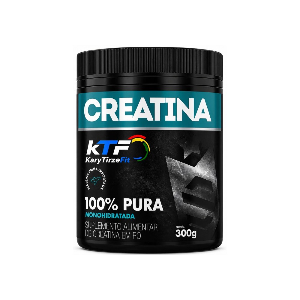 Pote Creatina Premium Pura Importada Monohidratada Soldier 300g