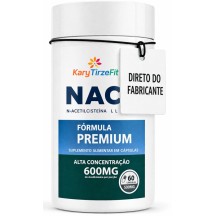 NAC Zero N-Acetilcisteína Performance Esportiva 600mg Anti-Oxidante AntiRadicais Livres