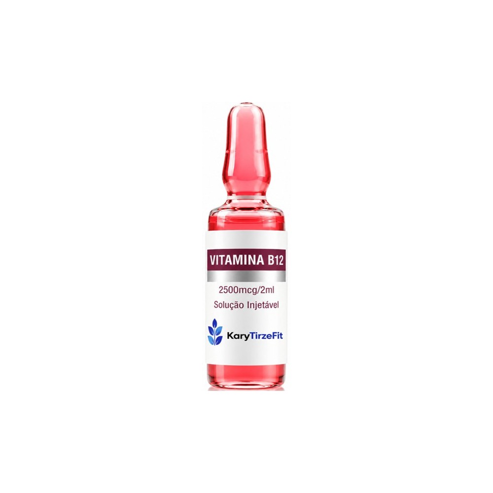 Vitamina B12 Metilcobalamina Neo Vial Metabolismo e Homocisteina 2500mcg Injetavel Intramuscular