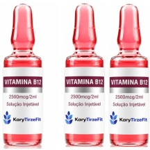 Vitamina B12 Metilcobalamina Neo Vial Metabolismo e Homocisteina 2500mcg Injetavel Intramuscular