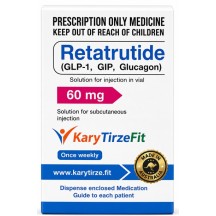 Retatrutide Solucao Injetavel (Importada Retatrutida) GLP 3 Licence 60mg GenTirz