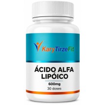 Acido Alfa-Lipoico 600mg Antioxidante Fadiga e Recuperação Muscular 30 Caps