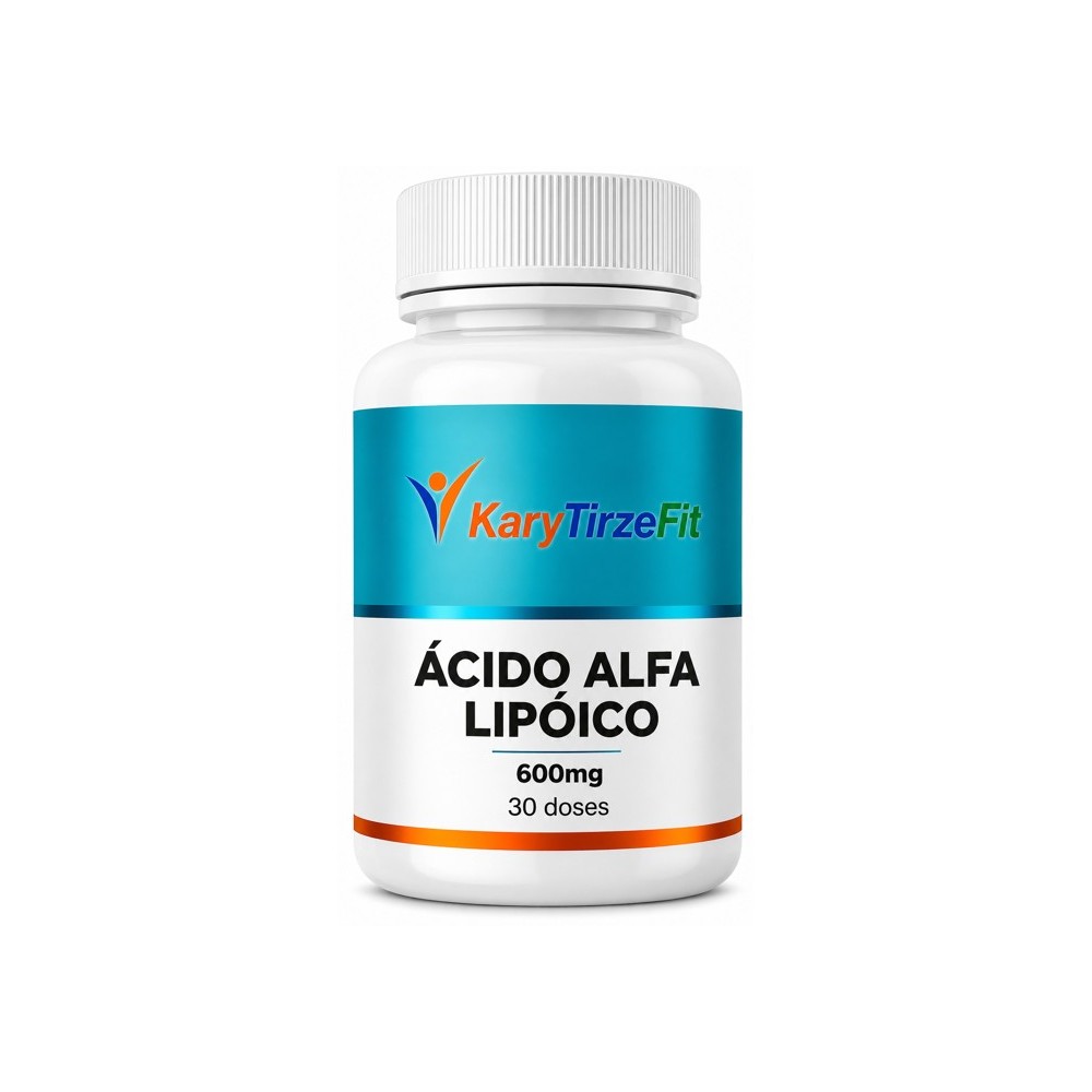 Acido Alfa-Lipoico 600mg Antioxidante Fadiga e Recuperação Muscular 30 Caps