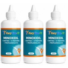Minoxidil Tonico de Crescimento Capilar Barba Queda Cabelo Kirkland 360g