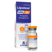 Combo 3x Lipoless Tirzepatida 15mg Solucao Injetavel Eticos (Importado)