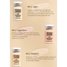 Kit Skin Care Coreano Ativador de Colageno AntienvelhecimentoBb Glow Starter Pigmento E Serum Sky