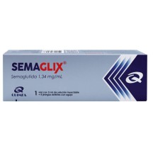 Semaglix Semaglutida GLP1 3ml 8 Doses (Semaglutide) Peptídeo para Emagrecimento