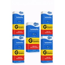 5x Tadalafila 20mg EMS 4 CAPS
