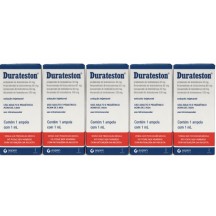 Combo 5x Testosterone Mix Pre-Hormonal Aspen (Durasteston) 250mcg Ampola Dose Mensal