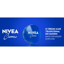 Combo 3x Creme Hidratante Nivea 145g com Glicerina e Eucerit