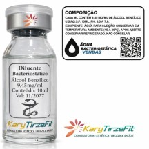 Agua Bacteriostatica Diluente para Diluição de Peptideos KTZ 10ml
