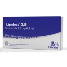 Lipoless Tirzepatida 2.5mg Solucao Injetavel Eticos (Importado)