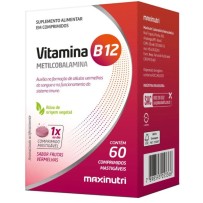 Vitamina B12 Metilcobalamina MaxxNutri 60 caps Metabolismo e Homocisteina