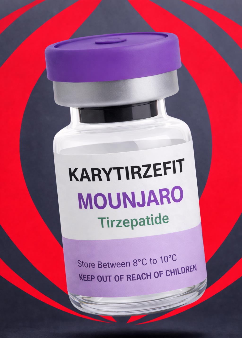 Cooper Tirzepatida 10mg (Mounjaro) Ampola MD GLP1 GIP Peptideo Emagrecimento