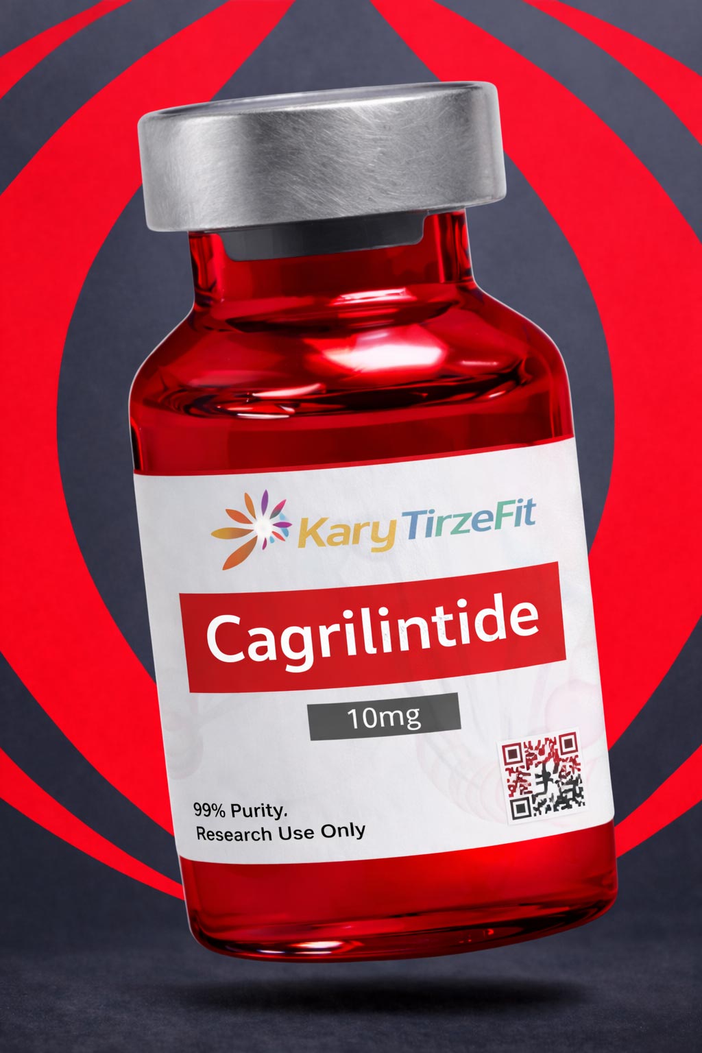 Cagrilintide CAGRISEMA 10mg (Cagrilintida) Peptídeo de Longa Duracao Emagrecimento AMN