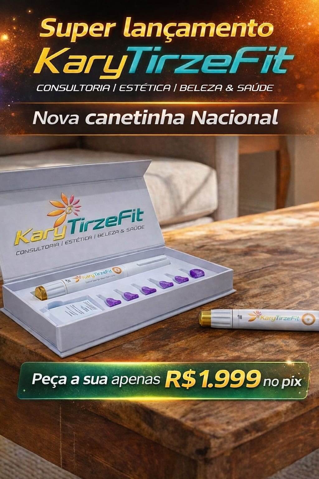 Tirzepatida 15mg LPharma Caneta MD Kwikpen