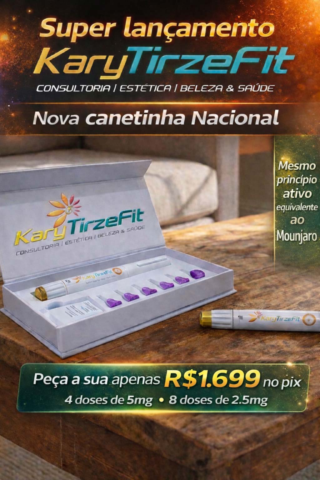 Tirzepatida 5mg LPharma Caneta MD Kwikpen