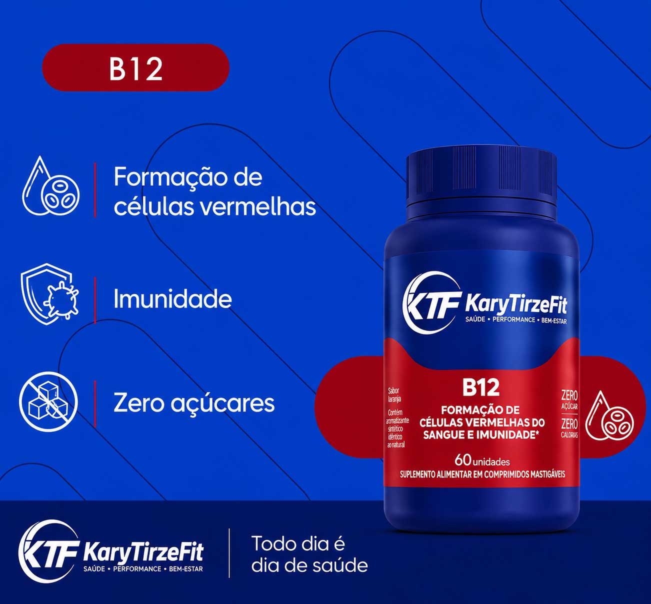 Vitamina B12 Metilcobalamina MaxxNutri 60 caps Metabolismo e Homocisteina 9.4g