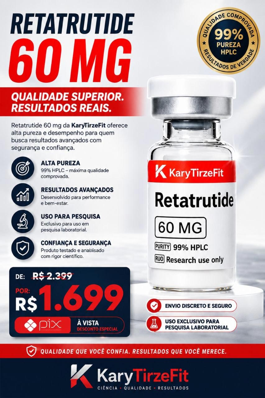 Retatrutide Solucao Injetavel (Importada Retatrutida) GLP 3 USA Emagrecimento e Def. Corportal PepScien