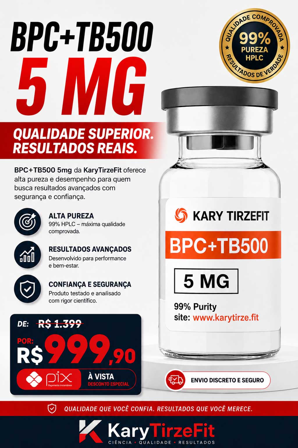 Dual Blend 2X1 BPC-157+TB-500 5mg PepSciences
