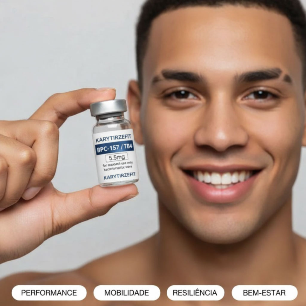 BPC-157/ TB4 Peptideo de Recuperação e Reparação Muscular 5mg LS Derm