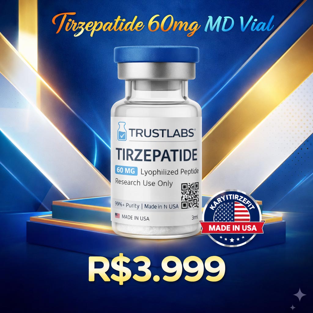 Tirzepatida Injection (Tirzepatide) Peptideo para Emagrecimento GLP2 Trust 60mg