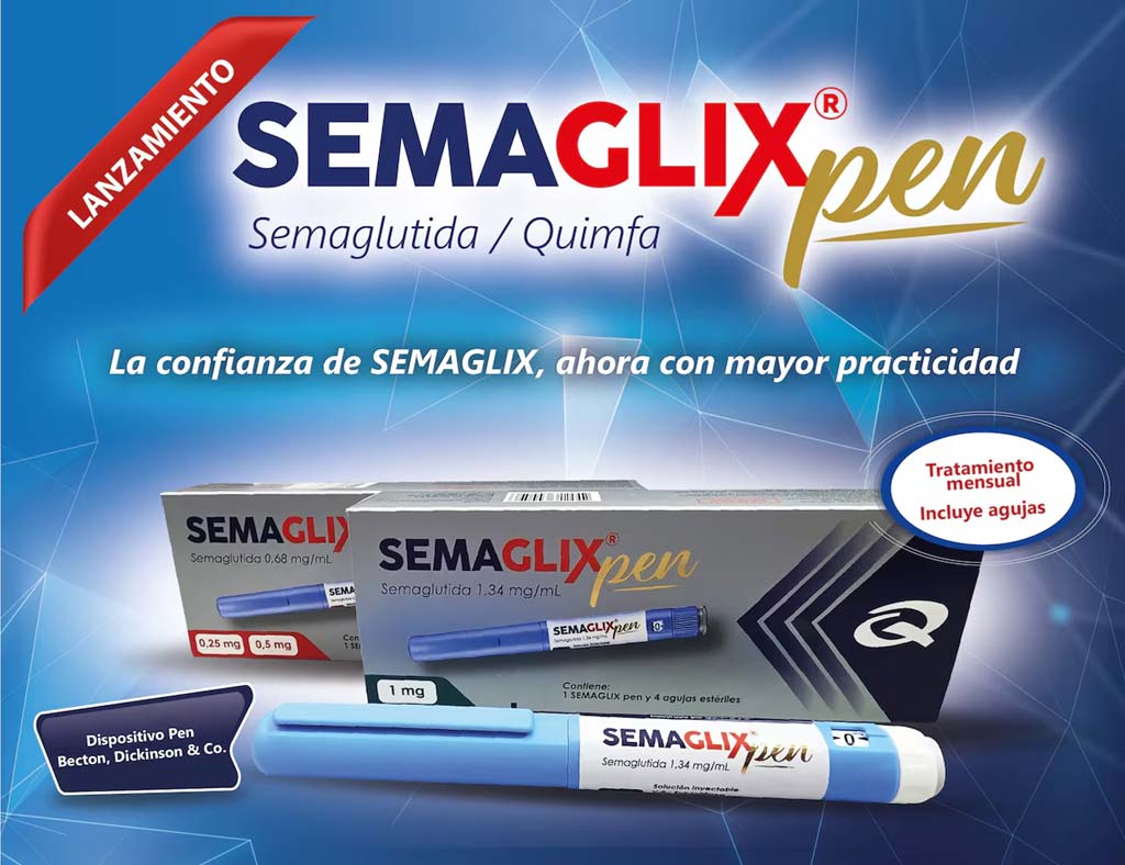Semaglix Semaglutida GLP1 (Semaglutide) Peptídeo para Emagrecimento Pen