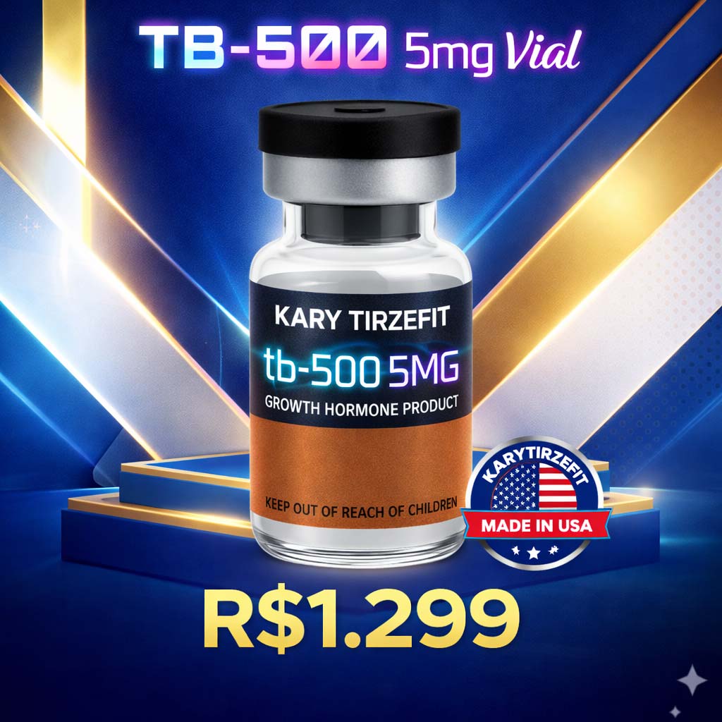 Peptideo TB-500 Thimosyn Beta-4 Recuperação Esportiva Lesões e Reparação 5mg GPharm