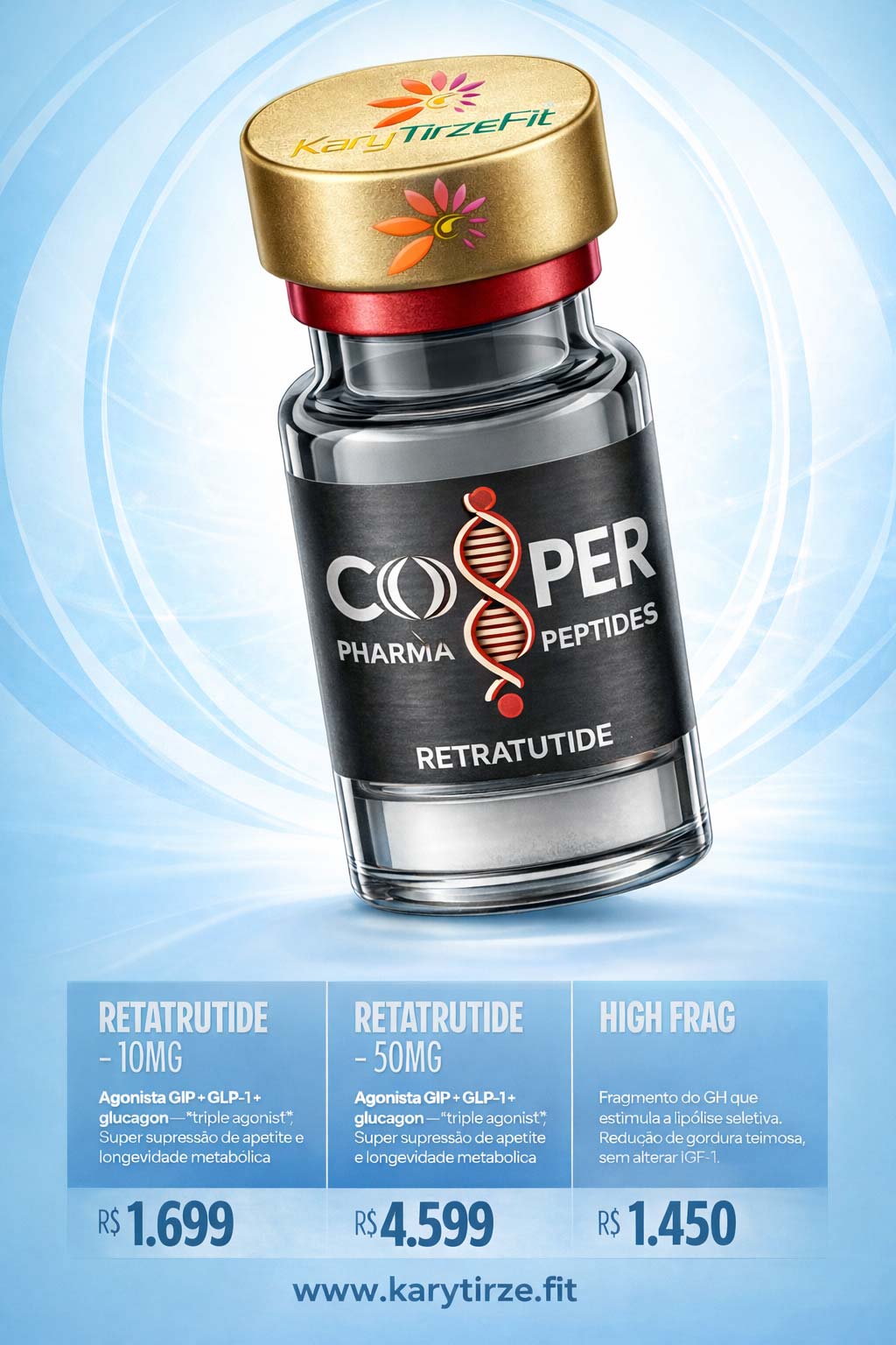 HGH FRAG 176-191 Solucao Injetavel (Importado) Queima de Gordura