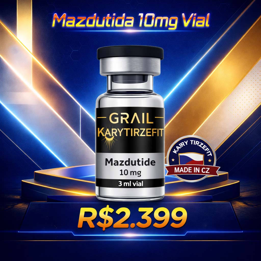 Mazdutida 10mg Injection (Vial) Peptideo para Emagrecimento GLP1+Glucagon